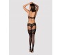 Obsessive LETICA STOCKINGS BLACK S/M