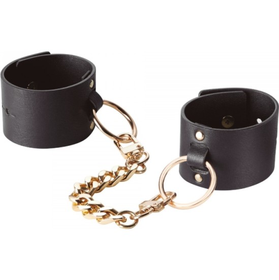 Bijoux Indiscrets MAZE - WIDE CUFFS BLACK