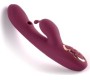 Vscnovelty VIBRATORS AR SŪKŠANAS GREEDY GIRL BURGUNDY