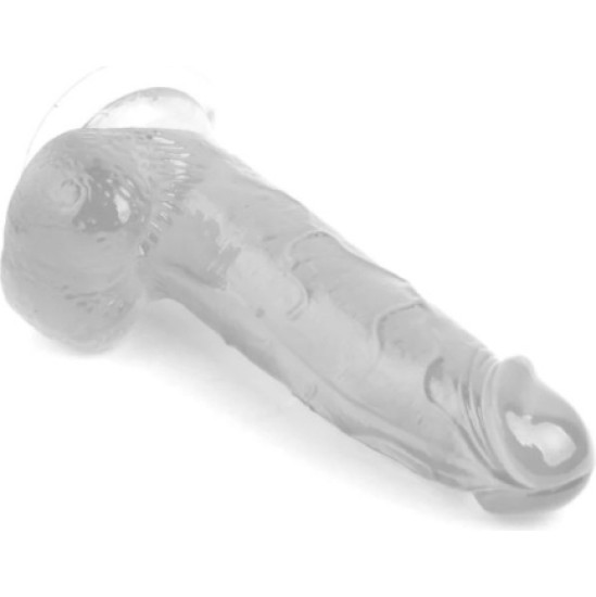 Vscnovelty REALISTIC PENIS CRYSTAL JELLIES CLEAR 20 CM