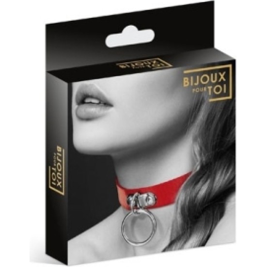 Bijoux Pour Toi RED FETISH COLLAR