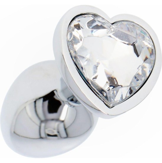 Fetish Arts CLEAR HEART PLUG S