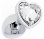 Fetish Arts CLEAR HEART PLUG S