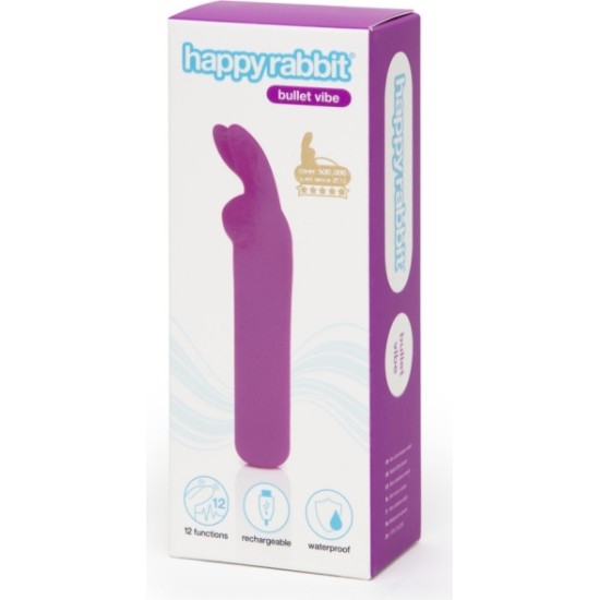 Happy Rabbit RECHARGEABLE BULLET PURPLE