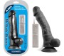 Vscnovelty MR RUDE BUZZER MELNS VIBRATORA PENIS 25'4 CM