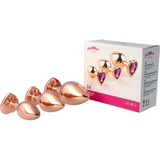 Pick&Love Nº 14 METAL ANAL PLUG SET