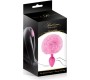 Sweet Caress PINK POMPOM SILICONE PLUG