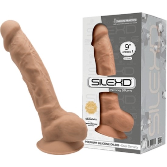 Silexd SILIKONA DILDO MODELIS 1 9 KARAMELE"