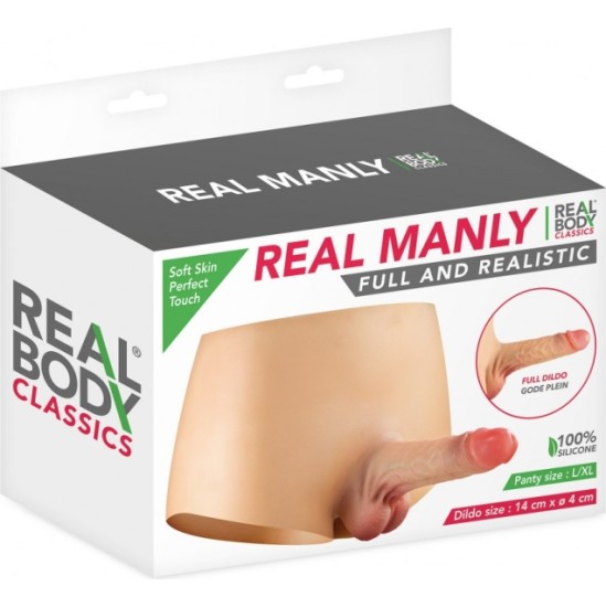 Real Body PANTS WITH REALISTIC PENIS SIZE L/XL