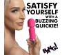 Xr - Bang! MINI RECHARGEABLE PINK SILICONE WAND MASSAGER