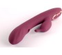 Vscnovelty VIBRATOR WITH SUCTION GREEDY GIRL BURGUNDY