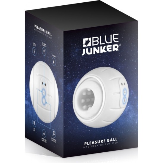 Blue Junker PEASURE BALL USB-VIBRATOR-MASTURBAATOR