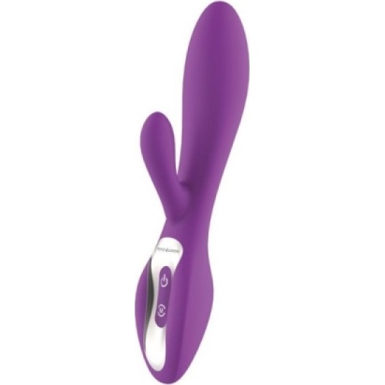 Toyz4Lovers ELYS CONCAVE RECHARGEABLE PURPLE SILICONE VIBRATOR