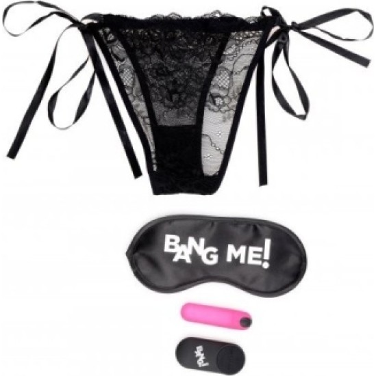 Xr - Bang! USB VIBRATOR PANTY WITH CONTROL AND MASK