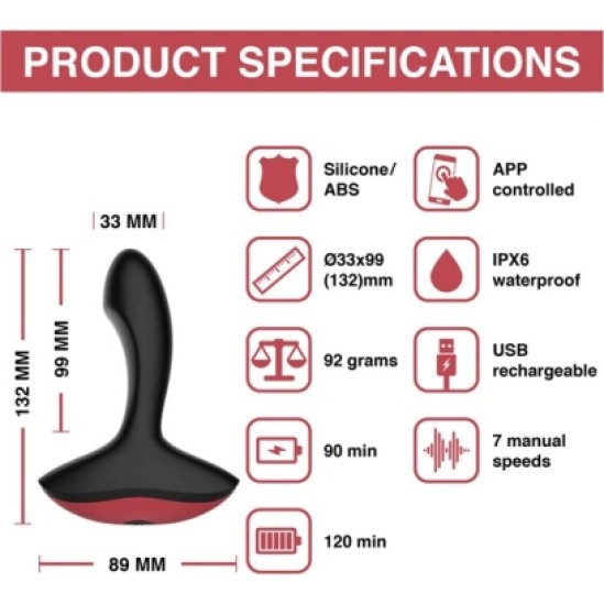 Magic Motion PROSTATE PLUG SOLSTICE APP