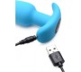 Xr - Bang! VIBRATED ANAL FORM T SILICONE USB W/ BLUE CONTROL