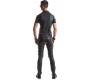 Demoniq REMO WETLOOK ZIPPER SHIRT BLACK L