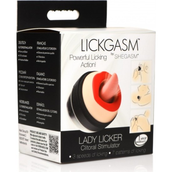 Xr - Inmi RECHARGEABLE LADY LICKER VIBRATING TONGUE