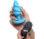 Xr - Bang! VIBRATED ANAL TORNADO SILICONE USB W/ BLUE CONTROL