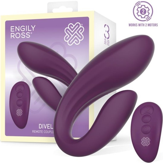 Engily Ross Divel Couples Toy with Remote