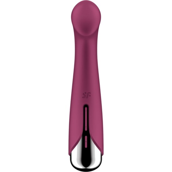 Satisfyer Vibrator APMIERINĀTĀJS - GROZĪJOŠS G-SPORT 1 ROTATORS VIBRATORS RED