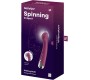 Satisfyer Vibrator APMIERINĀTĀJS - GROZĪJOŠS G-SPORT 1 ROTATORS VIBRATORS RED