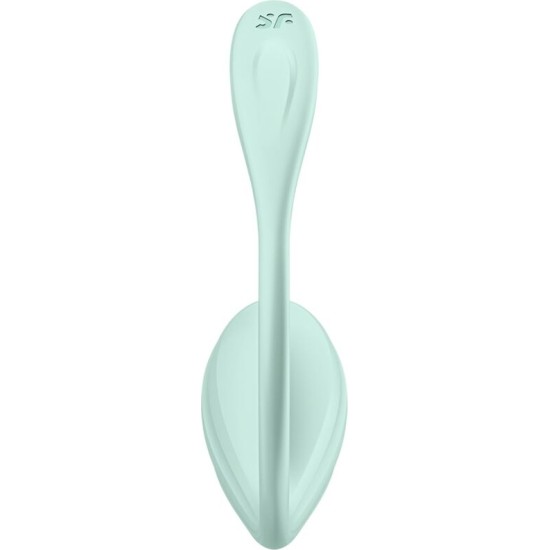 Satisfyer Partner APMIERINĀTĀJS — BEZMAKSAS LIETOTNE GLUDĀ PIETAL G-PUNKTA STIMULĀTORS ŪDENS GREEN