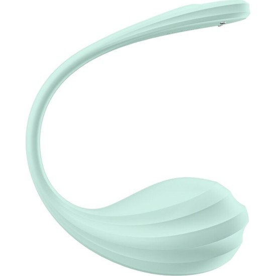 Satisfyer Partner APMIERINĀTĀJS — BEZMAKSAS LIETOTNE GLUDĀ PIETAL G-PUNKTA STIMULĀTORS ŪDENS GREEN