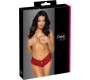 Cottelli Lingerie Crotchless panty red XL