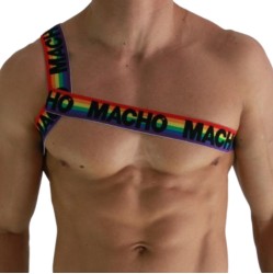 Macho Underwear MACHO - ROMAN HARNESS PRIDE L/XL