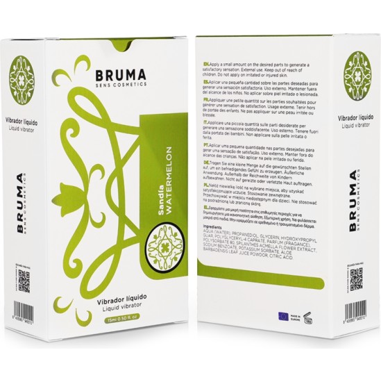 Bruma SKYSTAS VIBRATORIAUS ULTRA SLIDINGAS ARBUZAS 15 ML