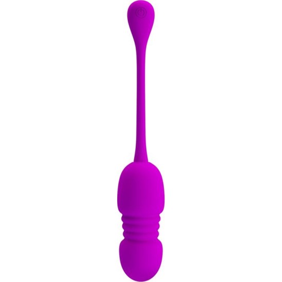 Prettylove Callieri Vibrating Egg with Thrusting and Remote Control