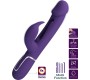 Pretty Love Flirtation PRETTY LOVE - KAMPAS RABBIT 3 IN 1 MULTIFUNCTION VIBRATOR WITH TONGUE VIOLET