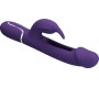 Pretty Love Flirtation PRETTY LOVE - KAMPAS RABBIT 3 IN 1 MULTIFUNCTION VIBRATOR WITH TONGUE VIOLET