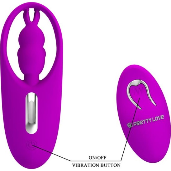 Prettylove Wild Rabbit Panty Stimulator Remote Control