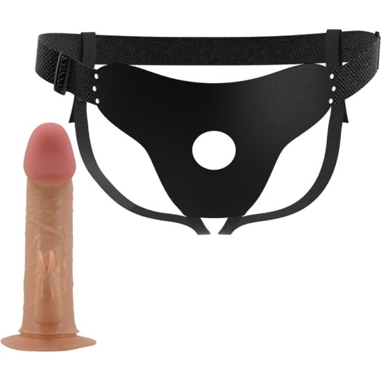 Pretty Love MAVIS HARNESS UNIVERSAL BRIEFS WITH DILDO 19 CM NATURAL