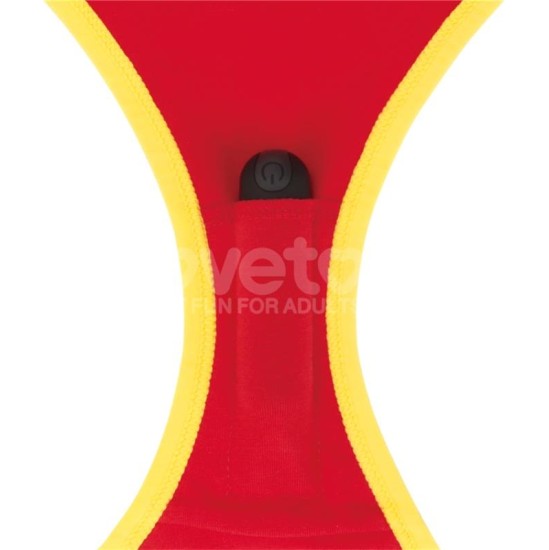 Lovetoy Spausdintos vibruojančios seksualios kelnaitės 34-38