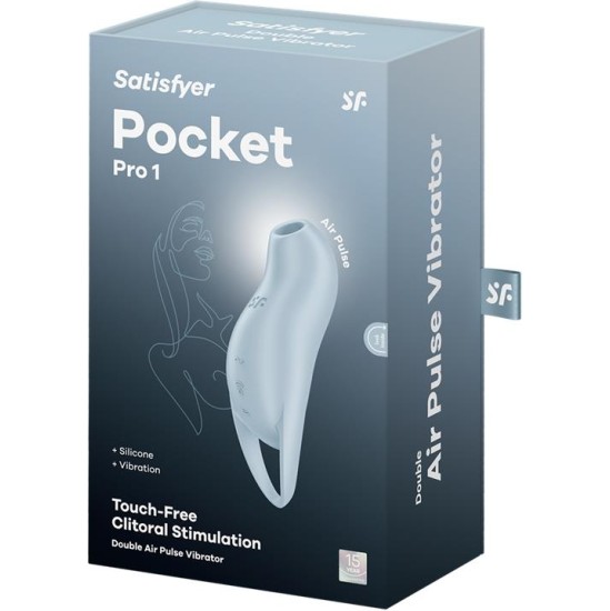 Satisfyer Карманный Pro 1 синий