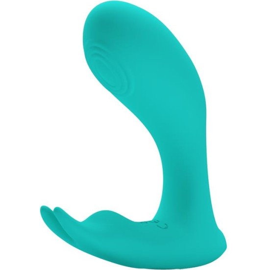 Prettylove Idabelle Stimulator with Vibration and Pulsation Remote Control