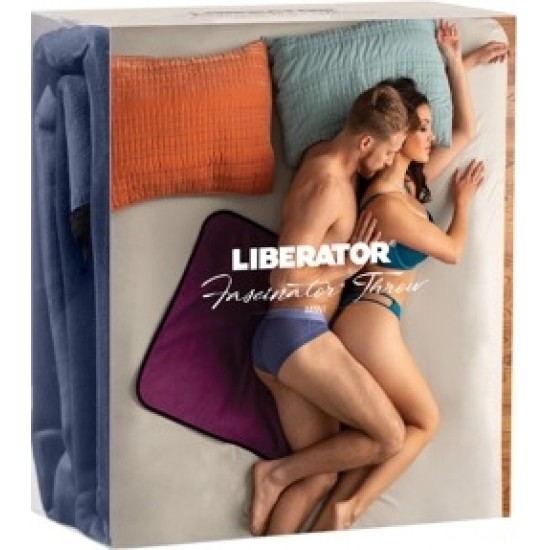 Liberator „Fascinator Throw Mini Indigo“.