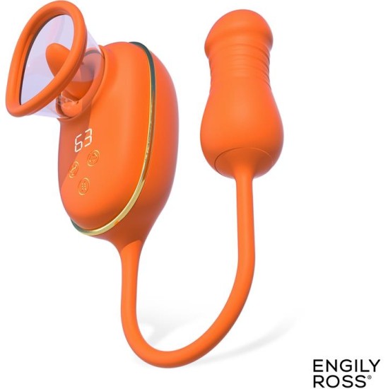 Engily Ross Lizer Pro Oscillating Tongue Stimulator, Vacuum Pump, and Thrusting Egg