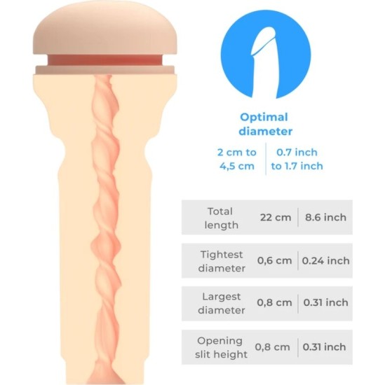 Kiiroo FEEL STROKER ĪPAŠI CILVĒKU SŪKLA MĪKSTU