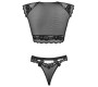 Livco Corsetti Sets LIVCO CORSETTI FASHION — TIMOSAN LC 90631 BRA + BIKŠĶĪTES, BLACK L/XL