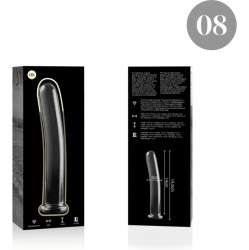 Nebula Series By Ibiza MODEL 8 DILDO BOROSILICATE GLASS 14.5 X 2 CM CLEAR