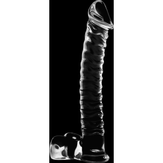 Nebula Series By Ibiza MODELIS 23 DILDO BOROSILIKATINIS STIKLAS 21,5 X 4 CM CLEAR
