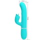 Pretty Love Flirtation PRETTY LOVE - RABIT VIBRATOR AR LICKING AQUA GREEN