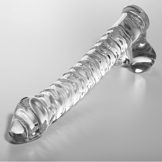 Nebula Series By Ibiza MODELIS 23 DILDO BOROSILIKATINIS STIKLAS 21,5 X 4 CM CLEAR