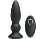 Mr Play POWERFUL VIBRATOR REMOTE CONTROL ANAL PLUG BLACK