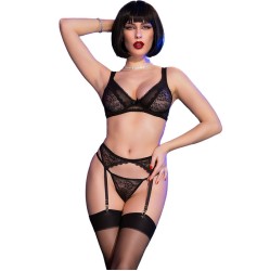 Chilirose Sets CHILIROSE - CR 4692 KOMPLEKT NELI TÜKKI MUST L