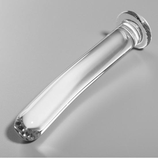 Nebula Series By Ibiza MODEL 8 DILDO BOROSILICATE GLASS 14.5 X 2 CM CLEAR